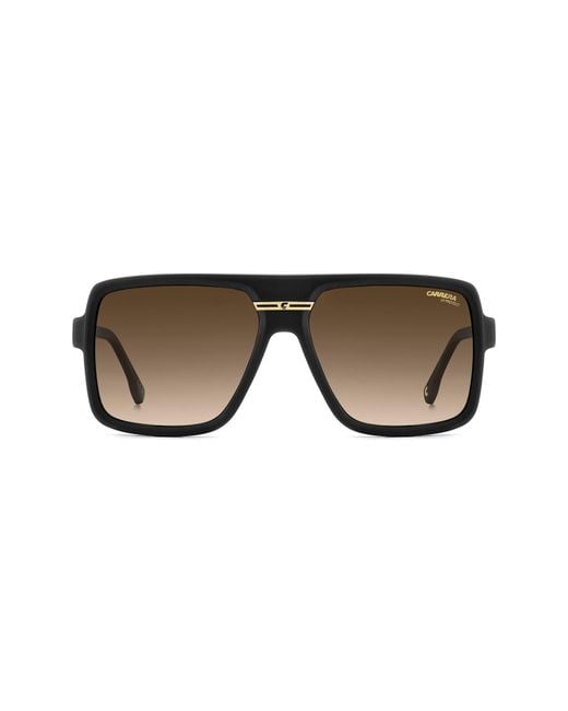 Carrera Multicolor Victory 59Mm Gradient Rectangular Flat Top Sunglasses for men
