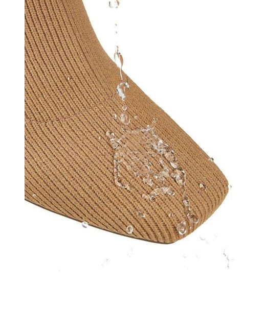 VIVAIA Brown Margot Wedge Bootie Square-Toe Water-Repellent Boots