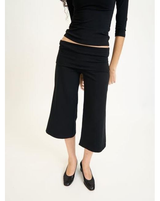 Oddli White Cropped Gaucho