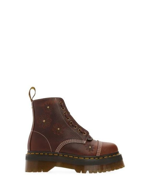 Dr. Martens Brown Sinclair Platform Boot