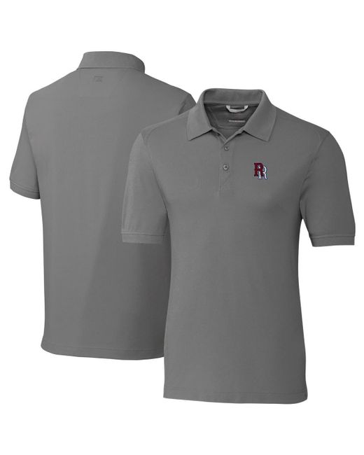 Cutter & Buck Gray Round Rock Express Big & Tall Drytec Advantage Tri-blend Pique Polo At Nordstrom for men
