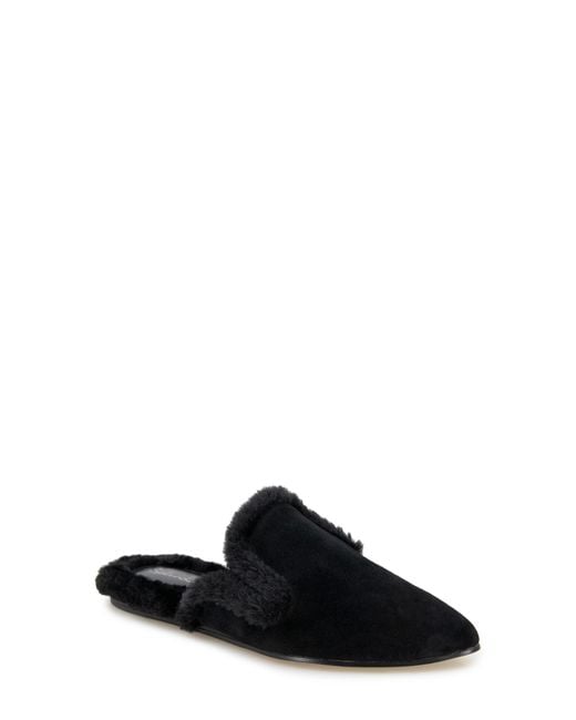 Splendid Black Liza Pointed Toe Mule