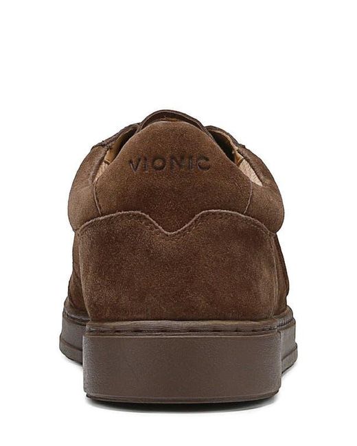Vionic Brown Lucas Court Sneaker