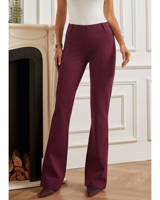 chinese dress ladies Woman's Red Dress Pants  Monique's Couture Fashions