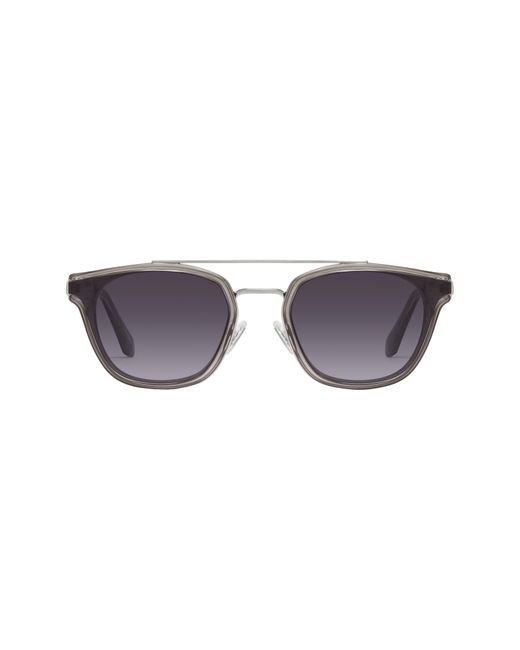 Quay Multicolor Getaway 44mm Gradient Square Sunglasses for men