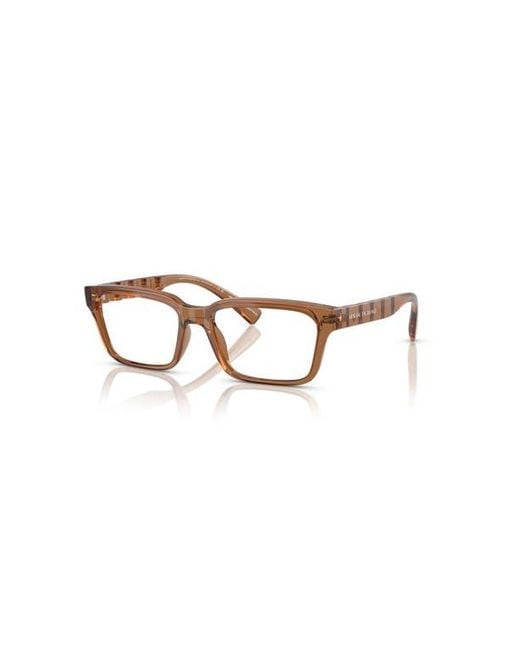 ARMANI EXCHANGE Brown 55Mm Rectangle Optical Glasses for men