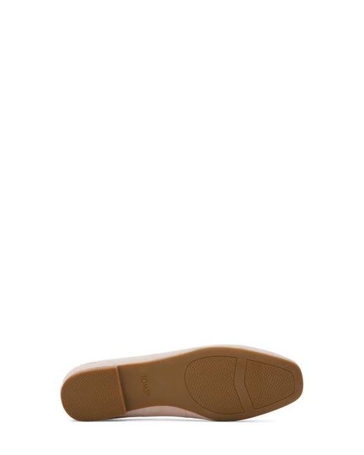 TOMS Pink Briella Ballet Flat