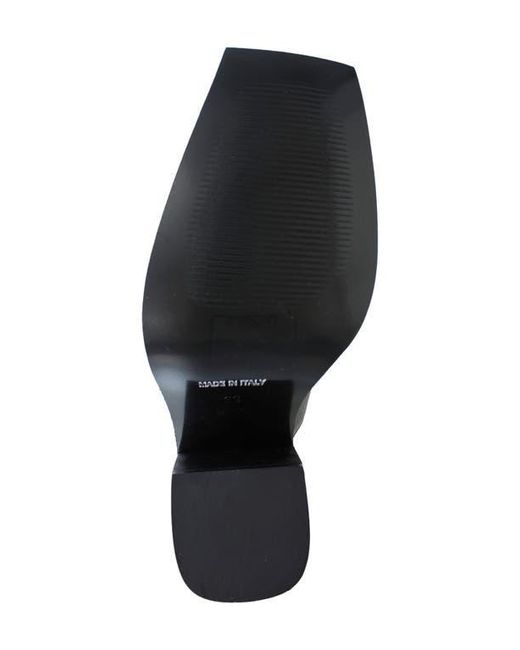Zigi Black Macci Platform Mule