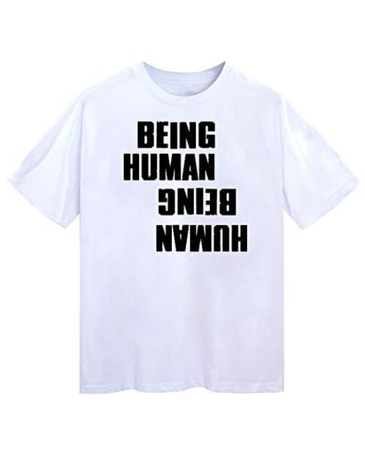 VERYRARE White Being Human Tee for men