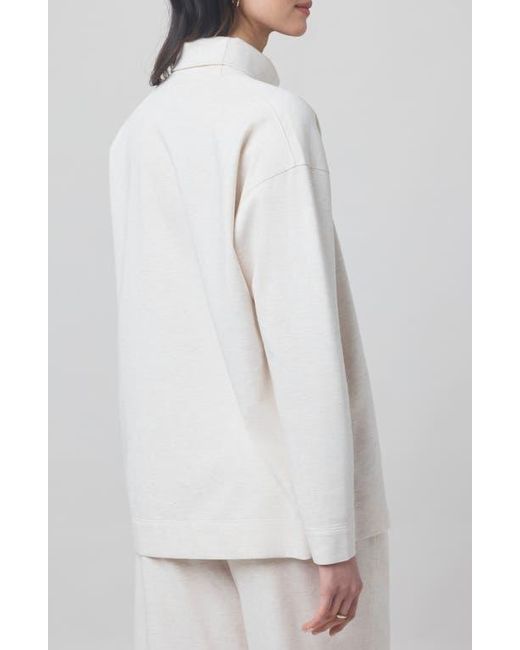 Splendid White X @Cellajaneblog Interlock Turtleneck Sweatshirt