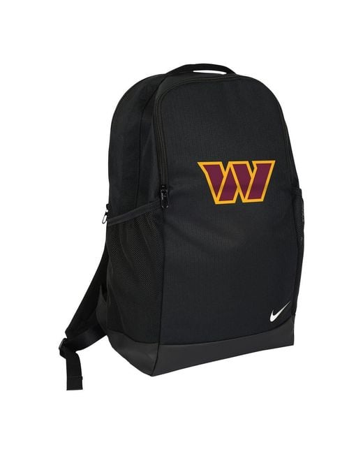 Nike Black Washington Commanders Primary Logo Backpack