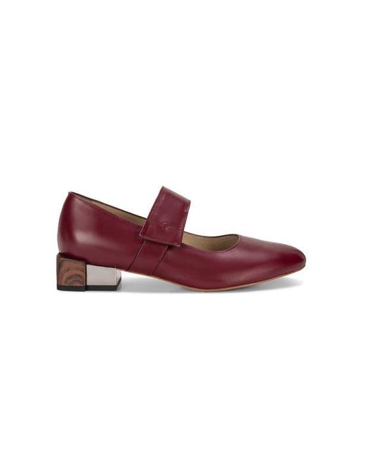 Chris Donovan Footwear Red Fable Mary Jane