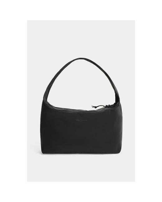 Stutterheim Black Ewa Bag Waterproof Shoulder Bag