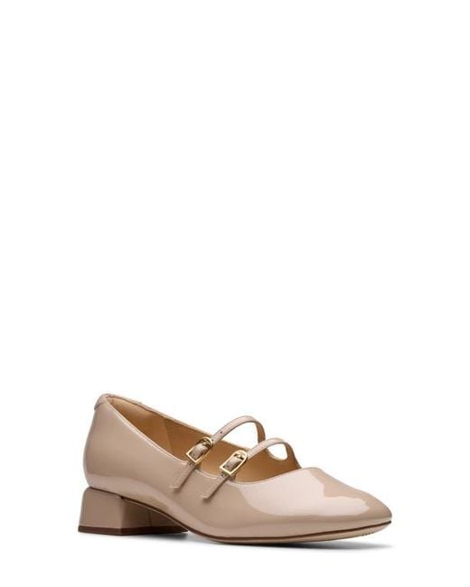Clarks Natural Daiss Shine Mary Jane Pump