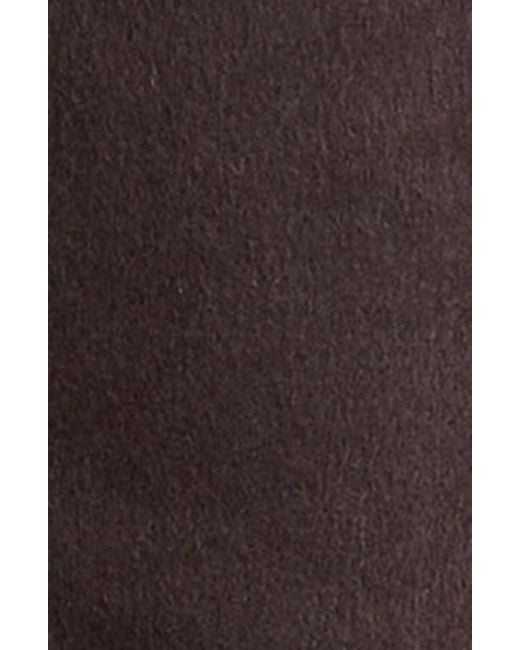 Reiss Black Lucia Tie Waist Wool Blend Coat