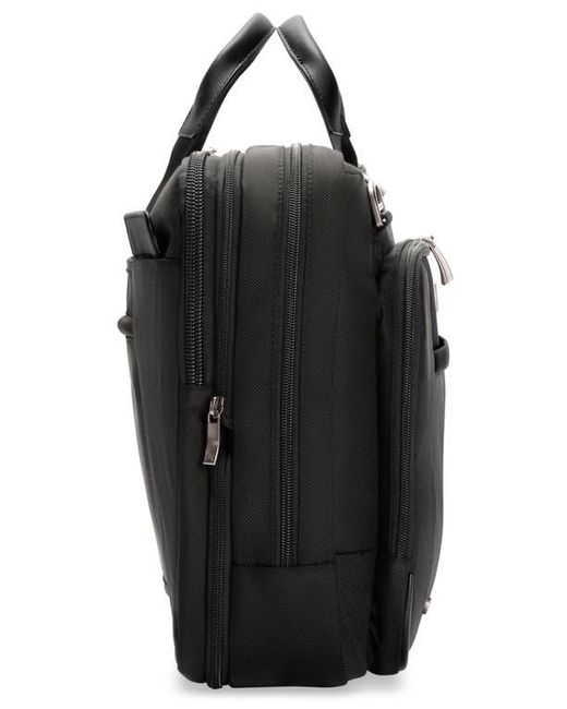Briggs & Riley Black @Work Large Expandable Briefcase