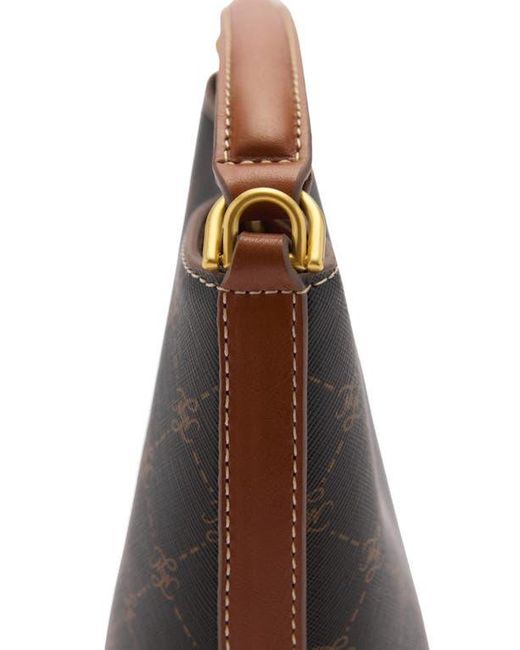 Mango Black Mini Monogram Shopper Bag