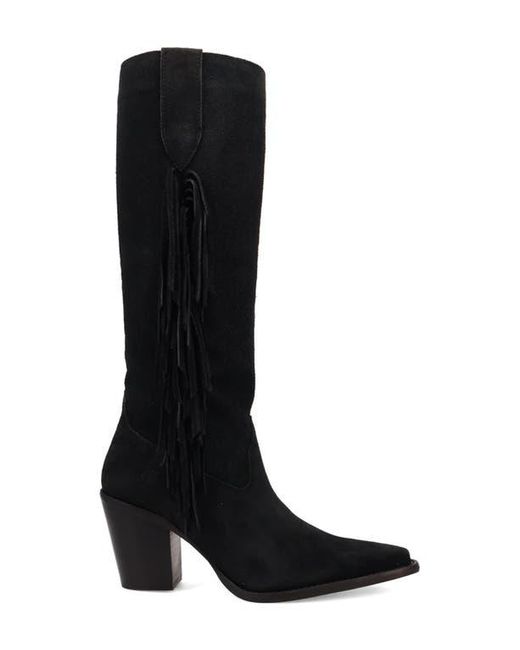 Dingo Black Twister Knee High Western Boot