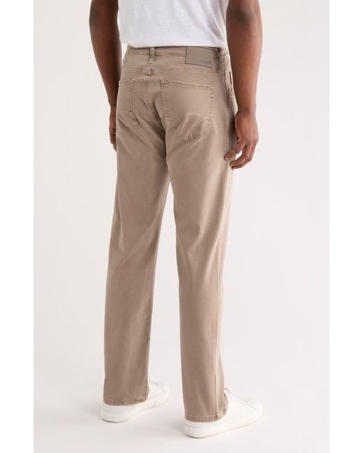 Mavi Natural Zach Straight Leg Twill Pants for men