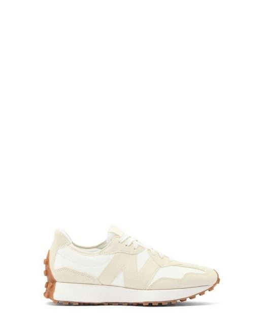 New Balance White 327 Sneaker