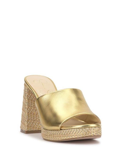 Jessica Simpson Natural Kameena Platform Wedge Sandal