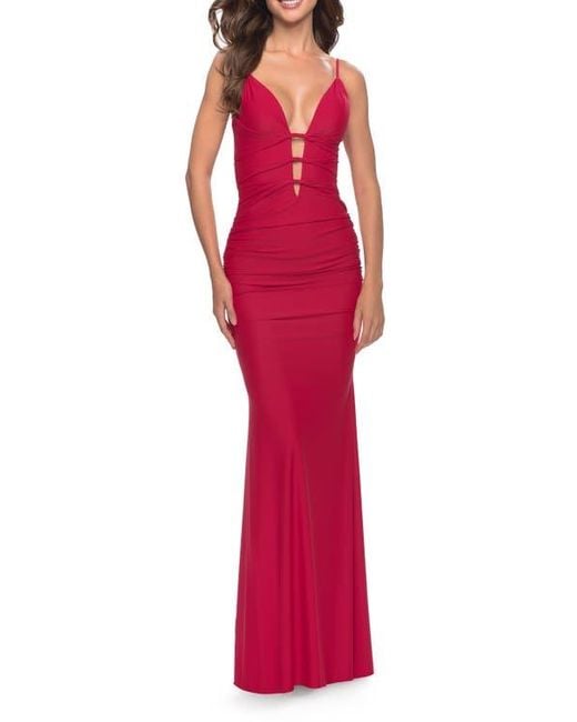 open lace back dress Myron LDS Jersey Dress L main image 0