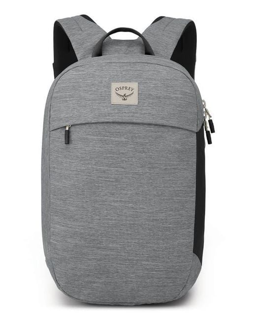 Osprey Gray Large Arcane Recycled Polyester Commuter Backpack for men