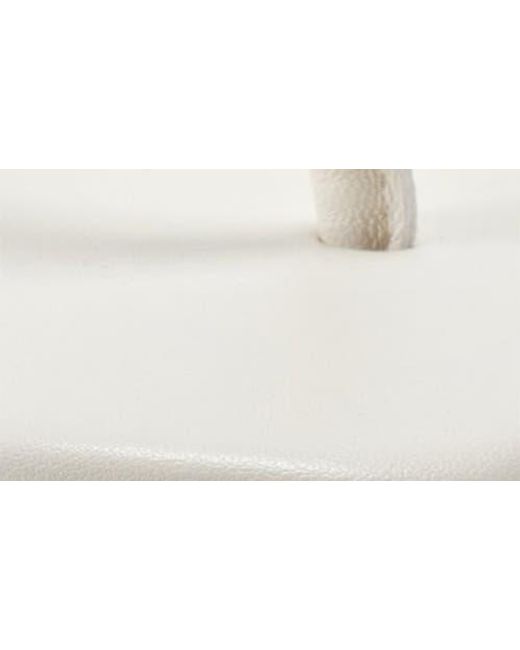 Marc Fisher White Maycee Ankle Strap Sandal
