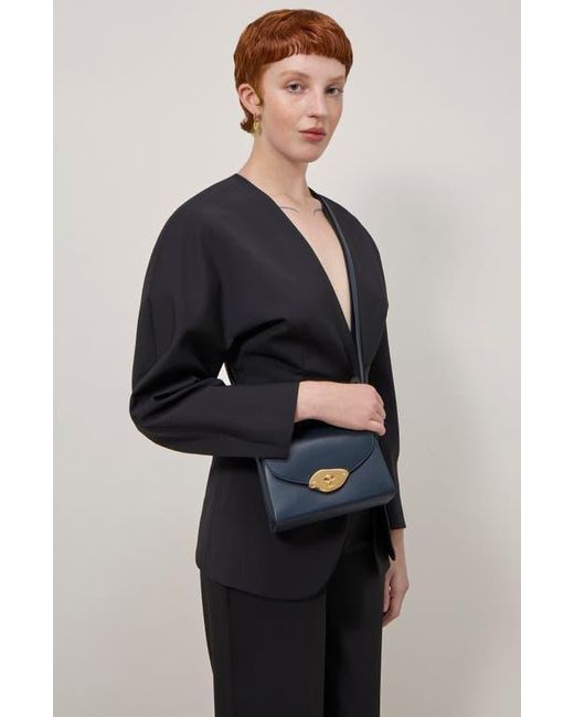 Mulberry Blue Small Lana Top Handle Crossbody Bag
