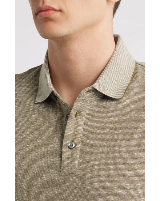 Boss Natural Press Cotton And Linen Polo for men