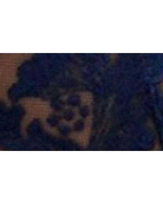 KAT THE LABEL Blue Annabelle Underwire Bra