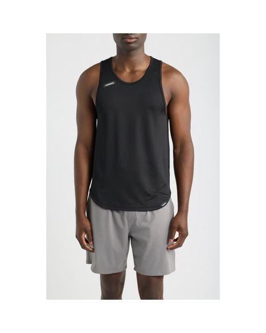 Legends Black Enzo Performance Tank for men