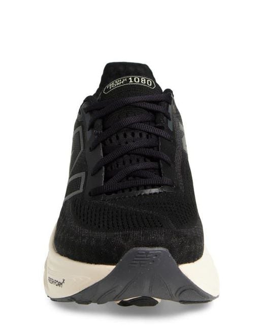 New Balance Black Fresh Foam X 1080 V14 Running Shoe