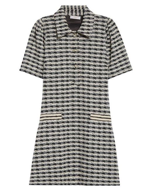 Ramy Brook Multicolor Marcella Metallic Bouclé Minidress