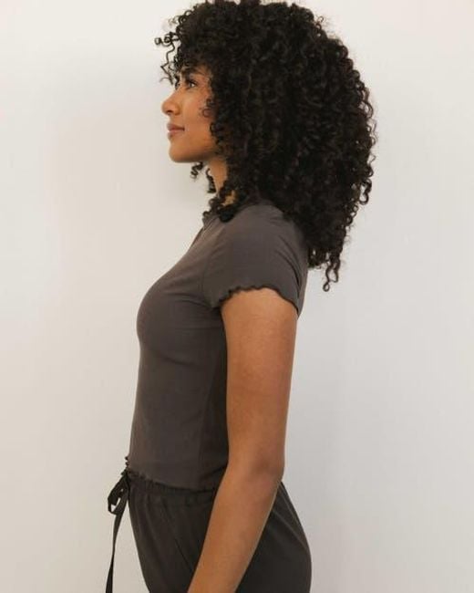 Nanis Blue Modal Valley Tee