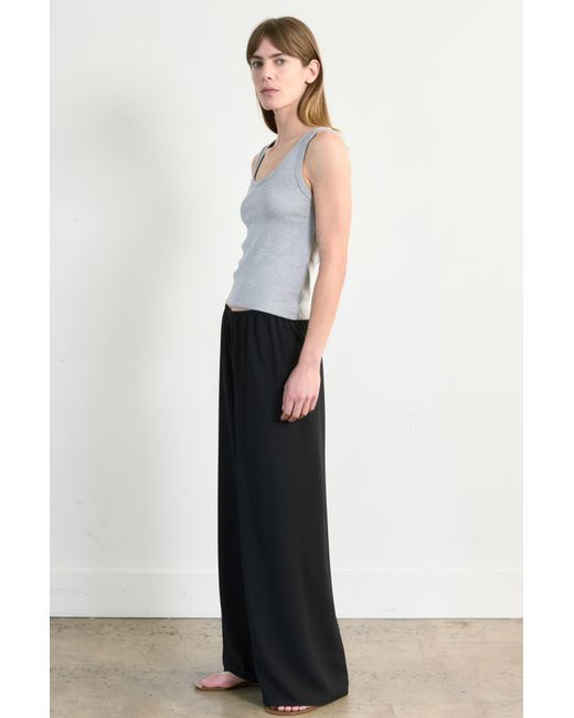 ALMINA CONCEPT White U Neck Tank