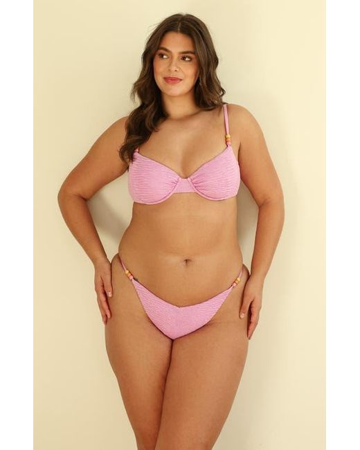 Dippin' Daisy's Brown Fiji Super Cheeky Bikini Bottom
