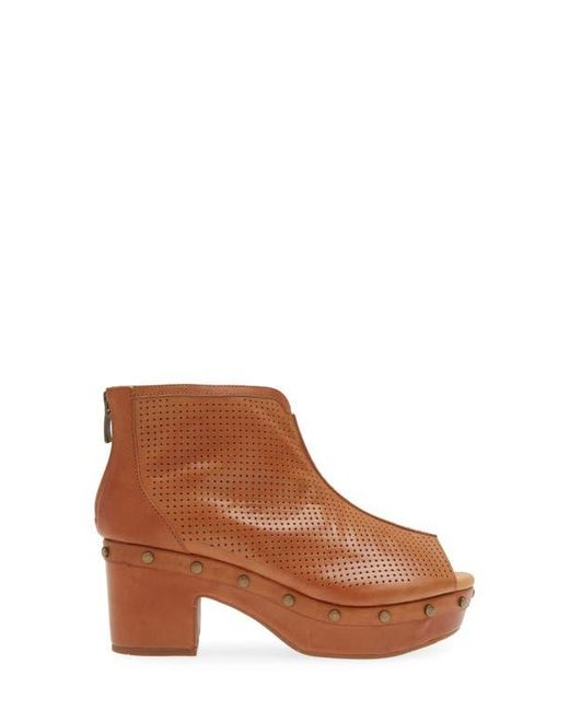 Chocolat Blu Brown Goa Peep Toe Pump