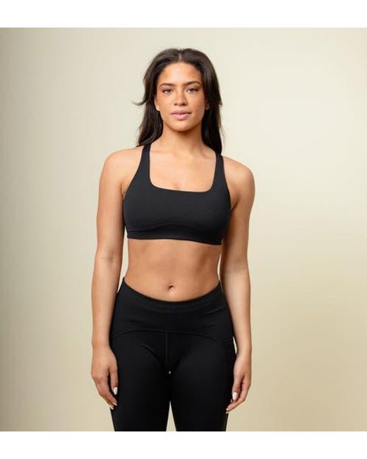 while on earth™ Black Inent Bra