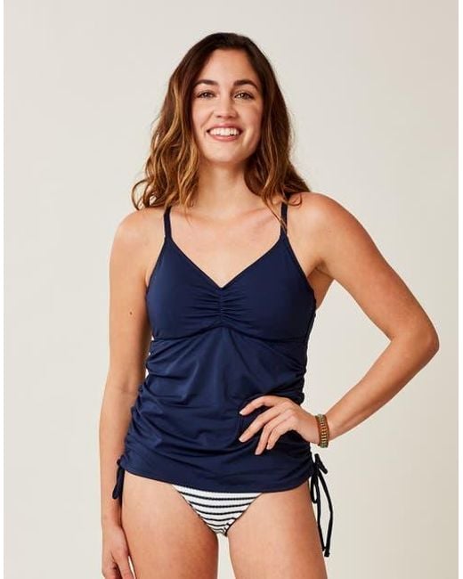 Carve Designs Blue Camari Tankini D Cup