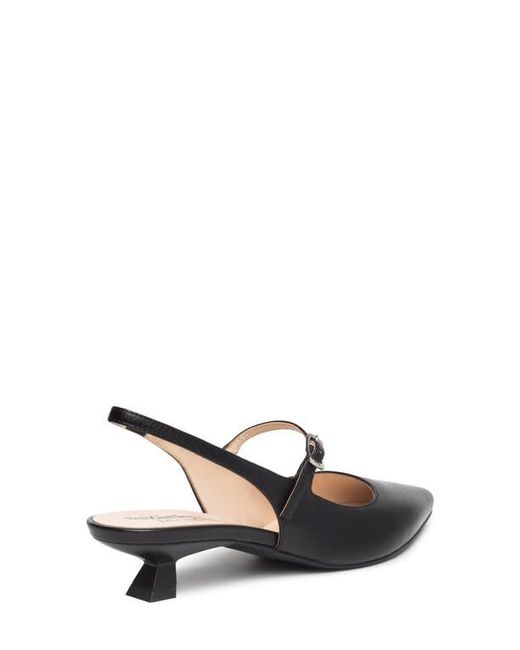 Nero Giardini White Pointed Toe Slingback Pump