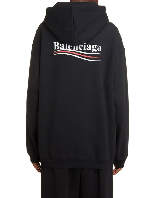 balenciaga campaign hoodie blue