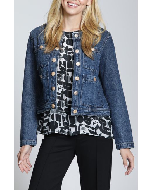 Apny Blue Denim Jacket
