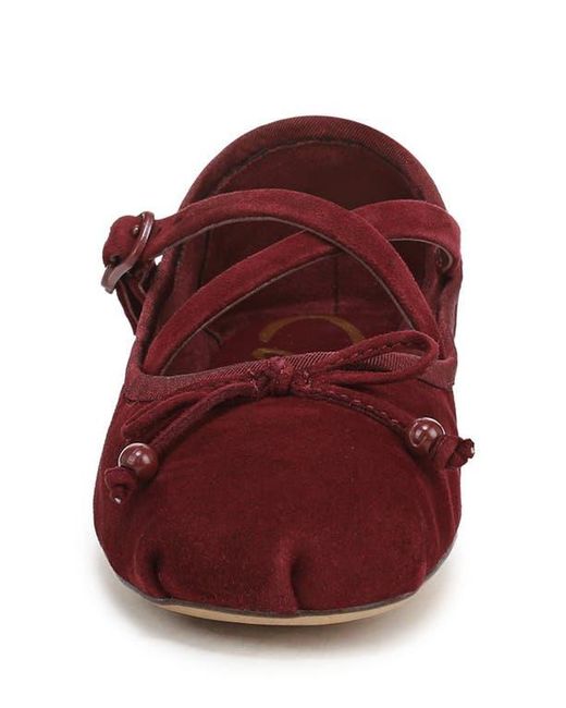 Circus by Sam Edelman Red Zuri Strappy Ballet Flat