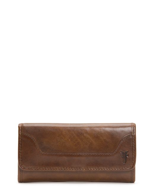 Frye Brown Melissa Leather Wallet