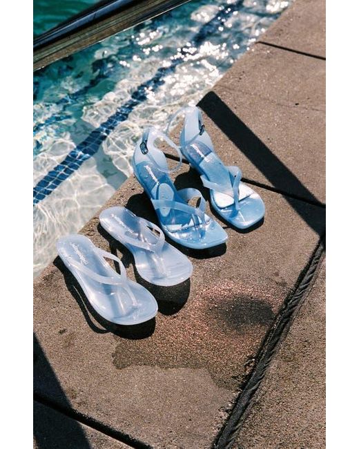 Jeffrey Campbell Blue Beach Day Jelly Flip Flop