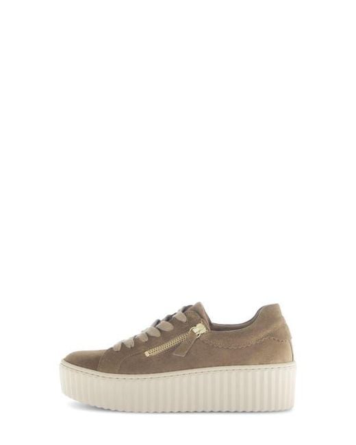 Gabor Natural 53.200 Platform Sneaker