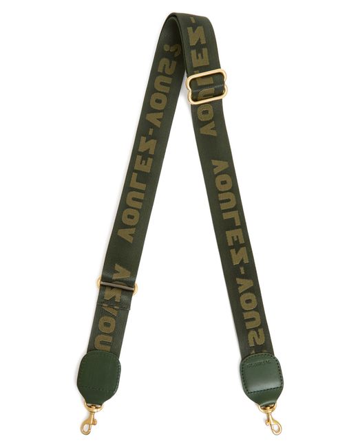 Clare V. Black Adjustable Crossbody Strap
