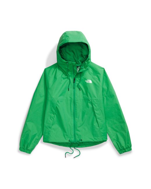 The North Face Green Antora Waterproof Rain Jacket