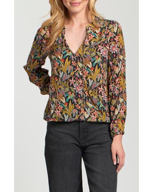 Apny Black Printed Top